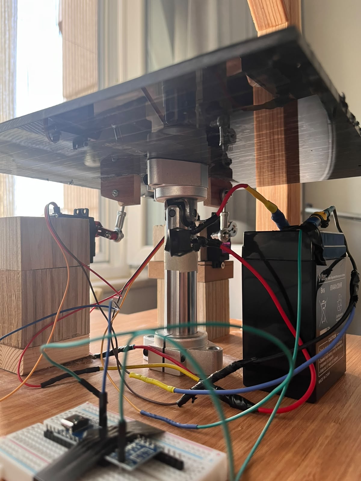 Ball balancing table, build photo 1